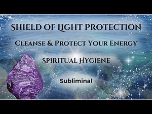 Protect Your Energy ☆ Shield of Light ☆ Psychic Protection ☆ Subliminal for Empaths & Lightworkers