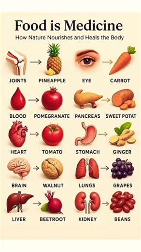 Food Is Medicine 🥗 | Foods That Heal the Body Naturally #healthyfood #healingnaturally #shorts