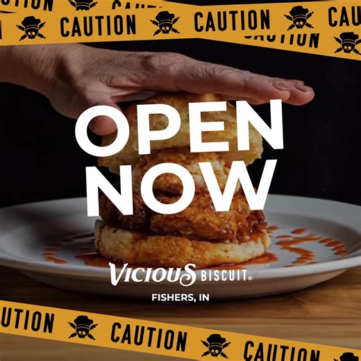 The wait is over! Vicious Biscuit Fishers, is NOW OPEN. Are you ready to experience a breakfast, lunch, and brunch that is viciously delicious? | Vicious Biscuit