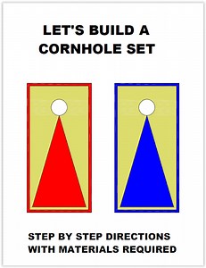 Cornhole Board Plans | DIY Plans | Step-by-step Plans | Bean Bag Toss Board Plans | PDF Digital Download Plans | Outdoor Game Plans | CH1 - Etsy UK