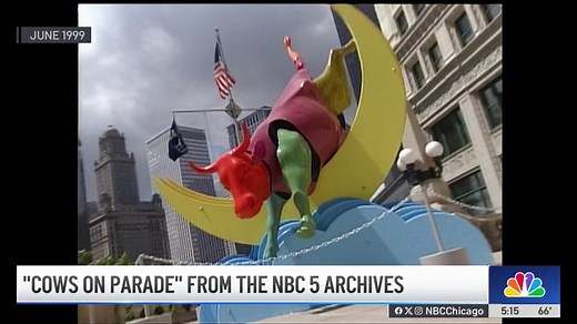 'Cows on Parade': Looking back on an iconic Chicago display