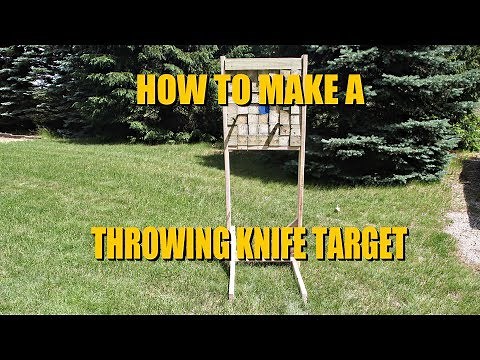 How To Make A Throwing Knife Target