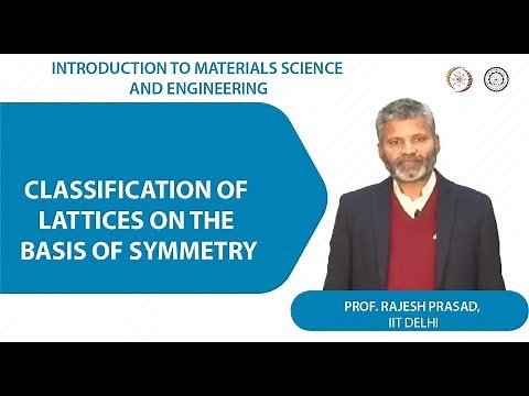Classification of lattices on the basis of symmetry