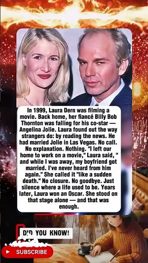 Laura Dern's Fiancé Left Her for Angelina Jolie #History #Legends #Viral