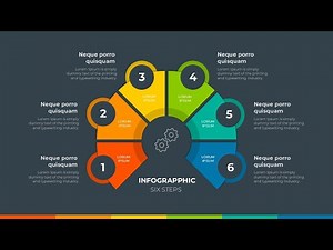 How to Create a 6 Steps Circular Infographic in PowerPoint Fast & Easy