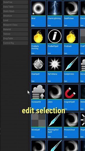 EDit Multiple Assets at Once In Unreal's Property Matrix #Short