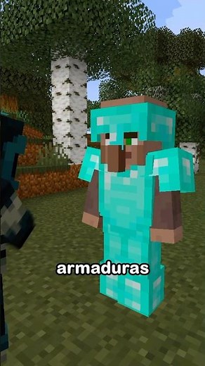 Equipar aldeanos de Minecraft con armaduras 🛡️