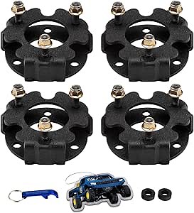 Supreme Suspensions - 2.5" Full Suspension Lift Kit for 2021-2023 Ford Bronco 4WD - High-Strength Steel Front and Rear Strut Spacers - Mystery Box Included with Purchase
