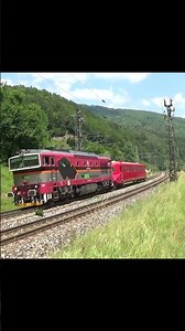 Slovenská strela pri kraľovanskom tunely #shorts #short #youtubeshorts #train