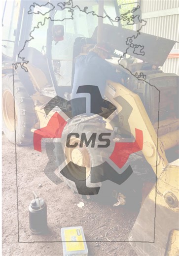 This Backhoe was unfortunately caught in a fire. We are disassembling engine & re assembling, replacing all hoses & windows and latch for attachment plus a few various other jobs. Our guys will have this one finished in no time #agriculture #agriculturetiktok #heavydutydieselmechanic #darwin