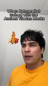 When Batman first trained with the Ancient Tibetan Monks #batman #superman #comics #dc | tinky.john