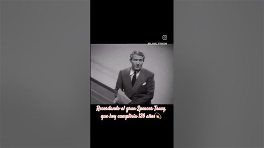 El 5-4-1900 nacía el gran actor Spencer Tracy, hoy cumpliría 126 años (⭐️5-4-1900/10-6-1967🎚)