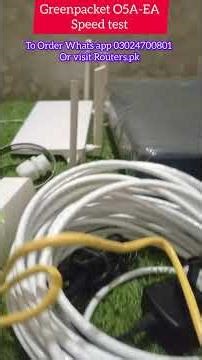 Greenpacket O5A Speed Test 🔥 Internet Blast in Seconds!