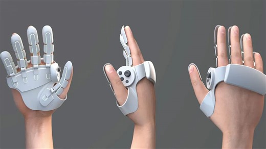 Sharp combines VR haptics and game controller in one glove