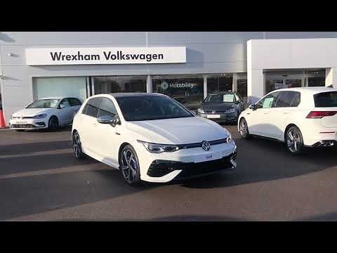 Volkswagen Golf R MK8 2.0TSI DSG 4MOTION Pure White New Car | Wrexham Volkswagen
