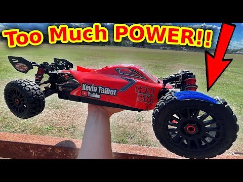 100mph on grass rc car challenge