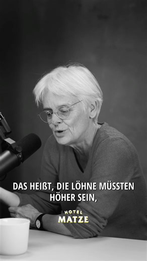 Ist Deutschland reich? Das ist die Einschätzung von Ulrike Herrmann | #hotelmatze #podcast
