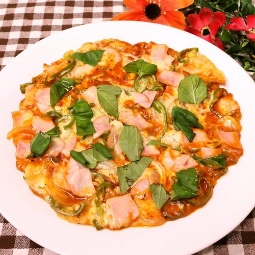 フライパンで簡単！ジャガイモピザ 作り方・レシピ | クラシル