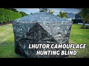 The Hunting blind you wish you had earlier in life!