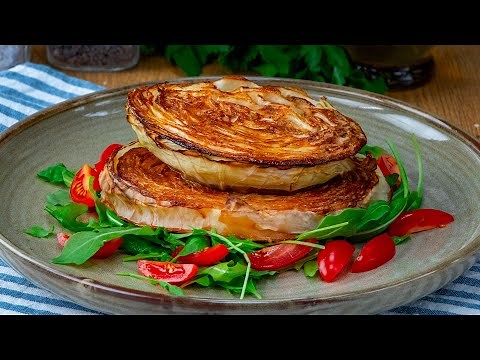 Lo único que necesitas es un repollo, y al horno - ¡Es así fácil!| Gustoso.tv