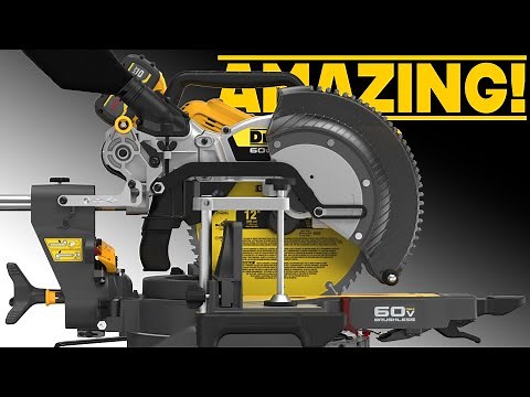 Dewalt's AMAZING New FlexVolt Miter Saw!