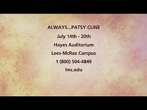 Always...Patsy Cline