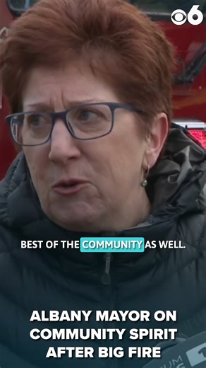 Albany Mayor Kathy Sheehan explains how a community came together to help each other after a devastating fire on Western Avenue Thursday. MORE: https://cbs6albany.com/news/local/firefighters-battle-intense-fire-on-western-avenue-one-person-rescued-search-ongoing-cbs6-wrgb | WRGB CBS 6 News, Albany