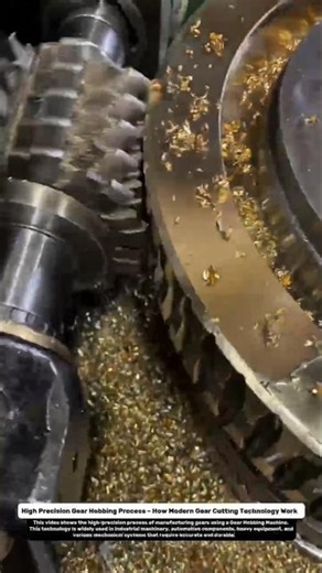 Title:High Precision Gear Hobbing Process – How Modern Gear Cutting Technology Works