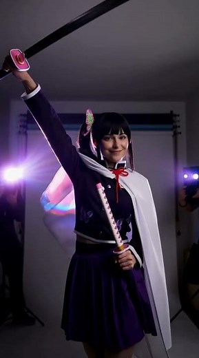 Cosplay Kanao Tsuyuri On Stage #cosplay #anime