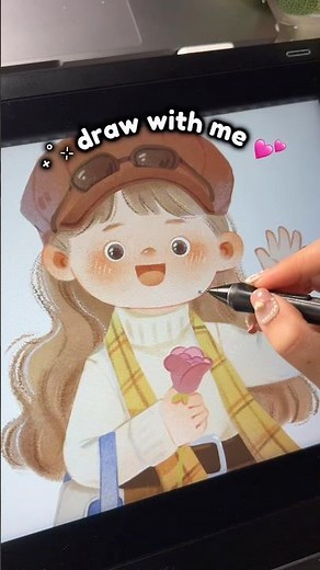 Coloring a Cozy Girl in Photoshop 🍂 | Digital Art Tutorial on Wacom Tablet #digitalcoloring #art