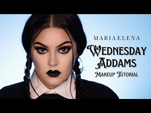 Wednesday Addams Halloween Makeup Tutorial