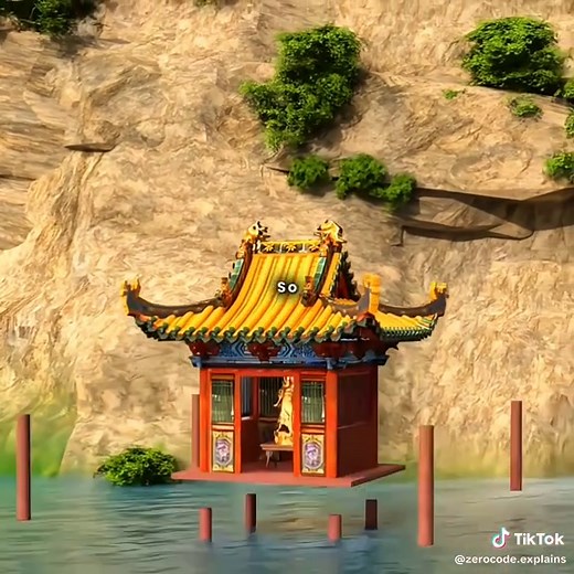 How Ancient Chinese Builders Created the Nail-Free Hanging Temple