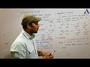 Bronsted-Lowry Concept of Acids and Bases |Acids, Bases and Salts| Amphoteric Substances