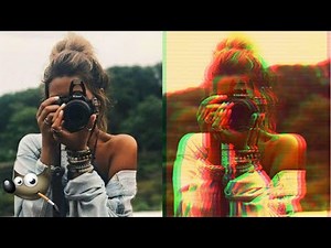 Retro VHS effect in GIMP