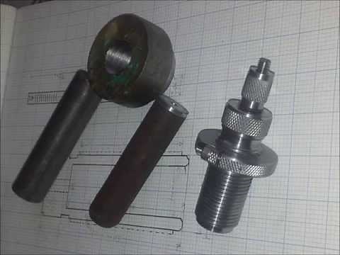 Homemade reloading die