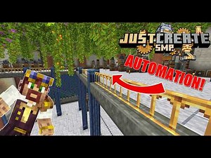 Minecraft Create Mod 6 Automation is AWESOME! Just Create SMP