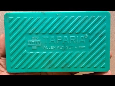 Taparia allen key tool kit for Royal Enfield