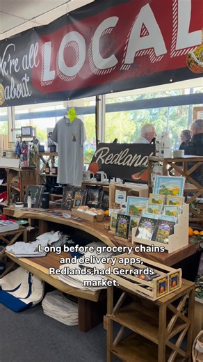 Redlands, CA Realtor | Tyler Hungerford on Instagram: "You can tell a lot about a town by the way it shops. And in Redlands, that story always starts at Gerrards Market. It’s not just one of the oldest grocery stores in the area, it’s a living piece of Redlands history. The kind of place that’s been quietly holding the community together for generations. Every aisle tells a story. The produce comes from local farms that have been around as long as Gerrards itself. The honey’s bottled just down t