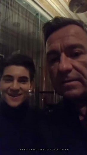 [Spoilers] David Mazouz and Sean Pertwee on the set of "Gotham" season 4 - November 28, 2017