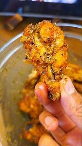 The best lemon pepper chicken wings in air fryer! 🔥