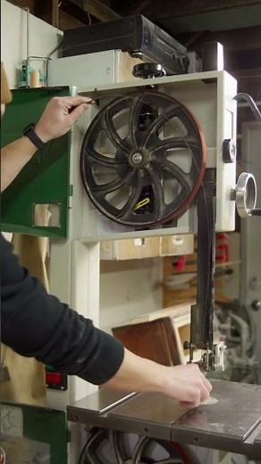 Bandsaw Blade Change #rikon #bandsawblade #bandsaw