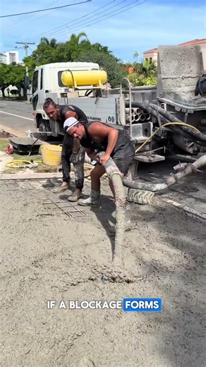 This Concrete Hose Burst Like a Gun