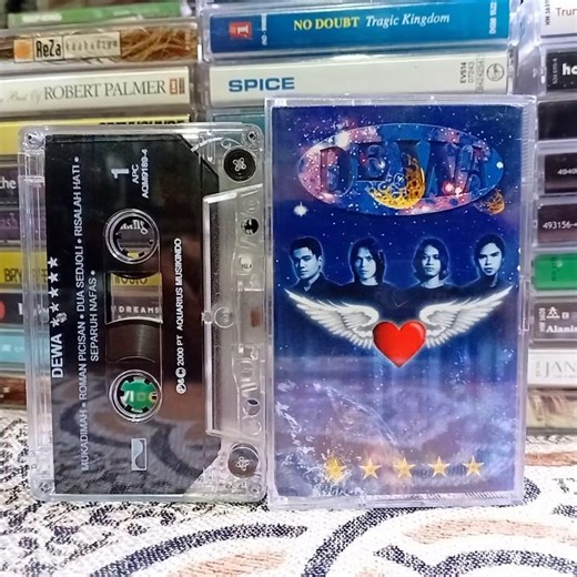 Dewa 19 Bintang Lima (2000, Aquarius Musikindo) Pop Rock Nostalgia Oldschool