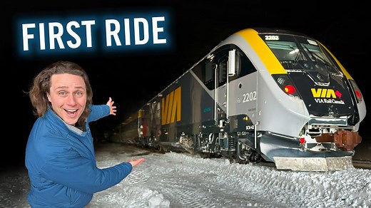 Exclusive - First ride on Canada's new trains with @viarailcanada