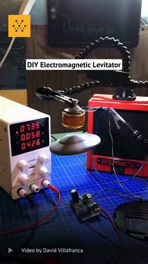7.8K views · 330 reactions | DIY electromagnetic levitator that works...