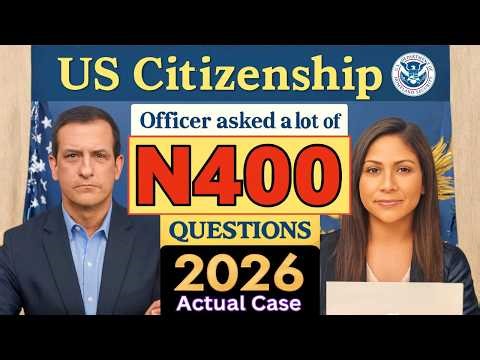 Actual Interview of U.S. Citizenship I Actual N-400 Naturalization Interview, Ciudadania Americana