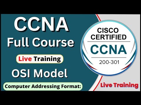 CCNA | CCNA 200-301 full course OSI Model Computer Addressing Format CCNA Class #4