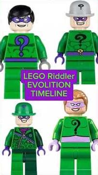 LEGO Riddler Evolution & Timeline