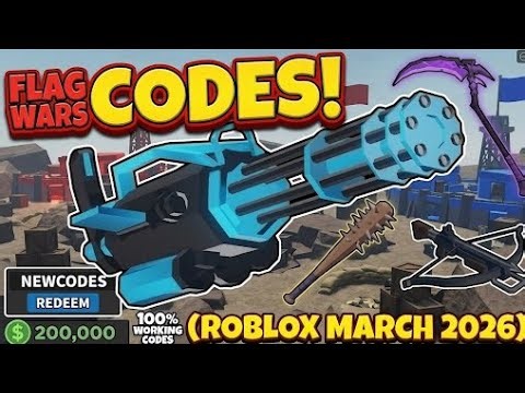 🚩 FLAG WARS CODES MARCH 2026 – FREE CASH + REWARDS! 100% WORKING CODES 💰