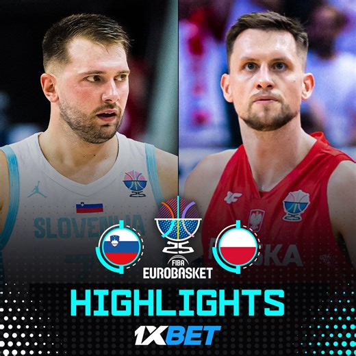 POLAND 🇵🇱 PULL OFF ANOTHER HUGE W OVER SLOVENIA 🇸🇮 TO START THE #EUROBASKET 2025 🔥 Tune in and enjoy the game highlights 🍿 | FIBA EuroBasket